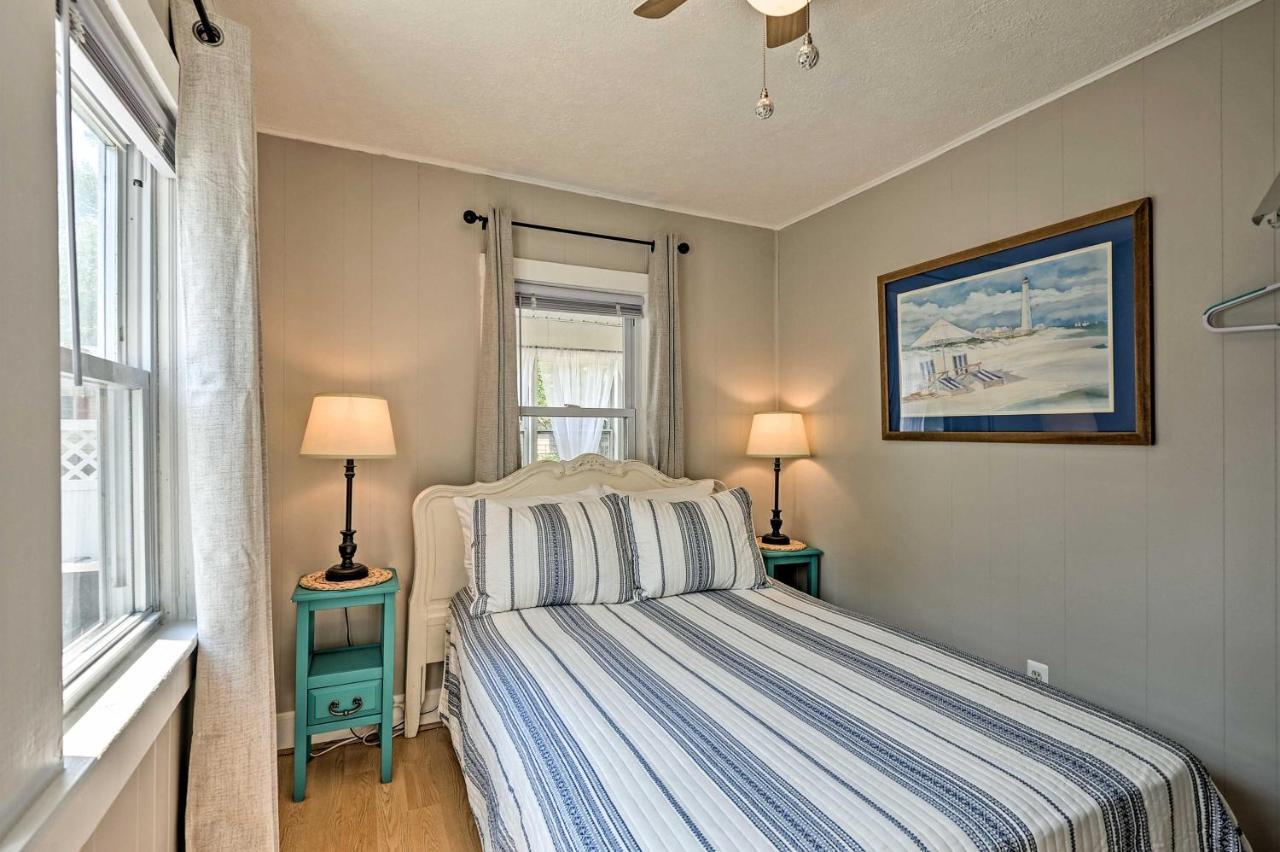 The Blue Crab Cottage - 3 Blocks From The Beach! Колониал Бийч Екстериор снимка